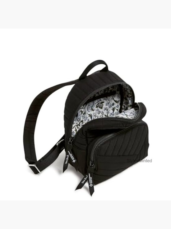 Mini Backpack Purse Cotton Recycled Lightweight Travel Daypack